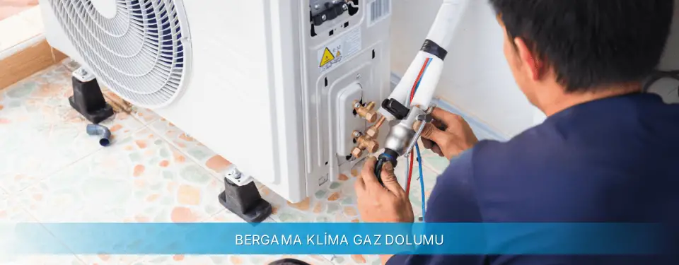 Bergama İlçemi Altus Klima Gaz Dolumu